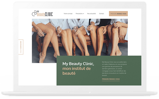 Beauty Clinic création site internet